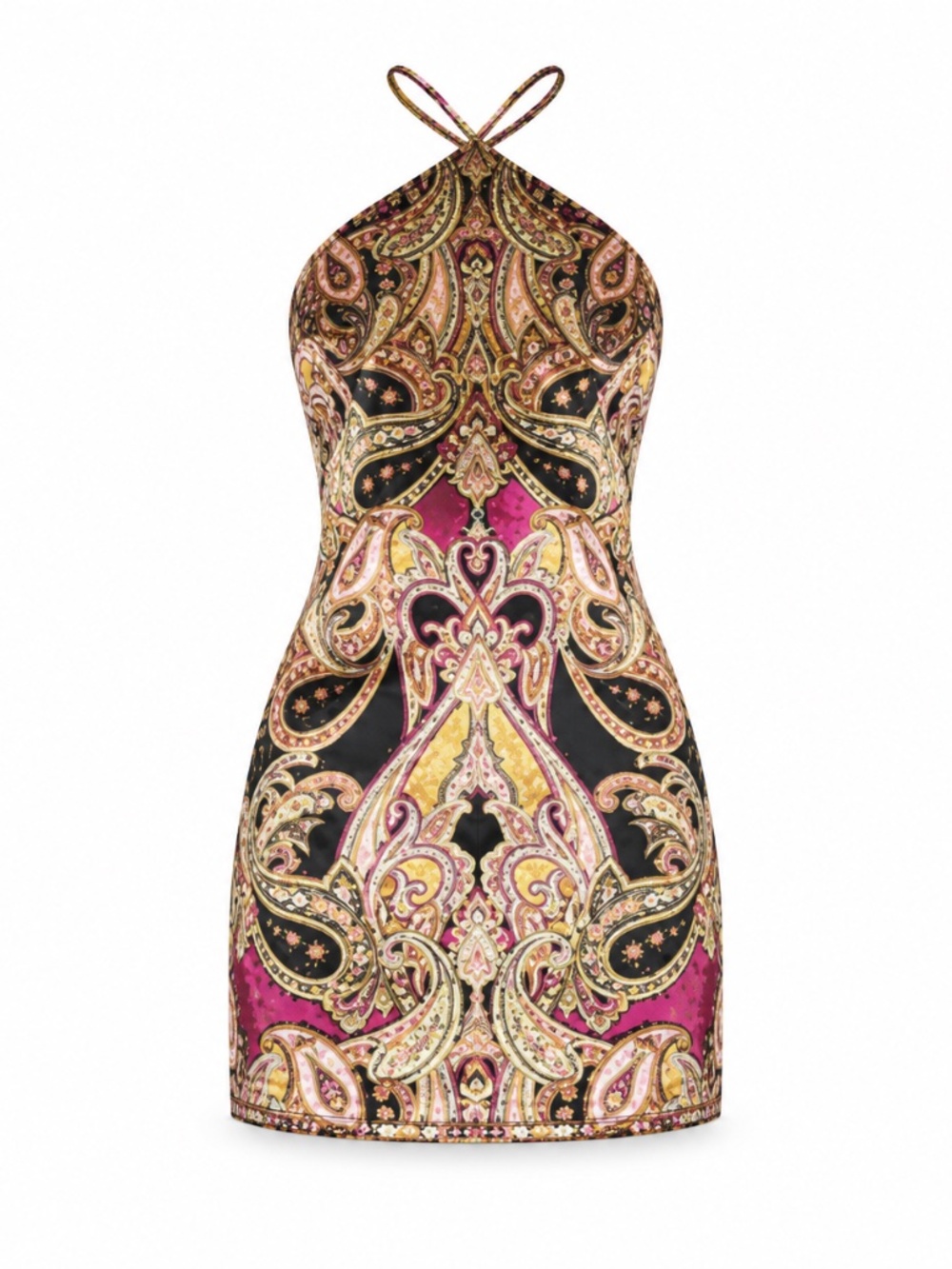 Misa Los Angeles Addie Dress in Persian Paisley (M)